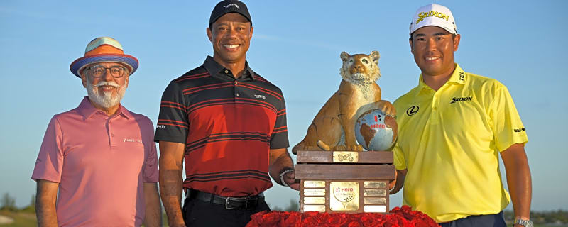 Hero Moment: How Matsuyama Won Tiger&#39;s Tournament by Honoring His Idol