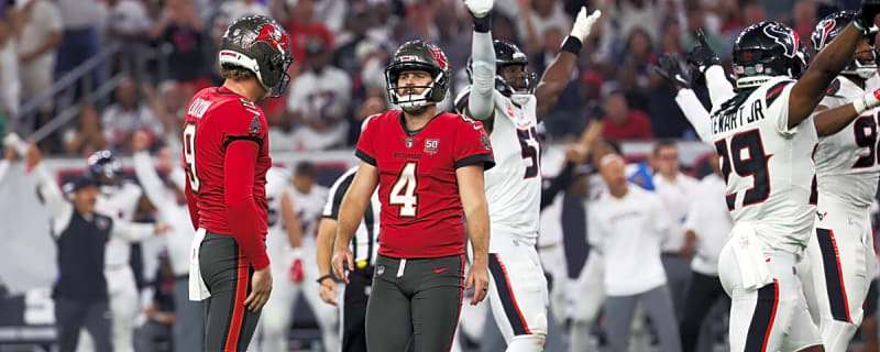 Chase McLaughlin&#39;s struggles have put his job with the Bucs on the line and absolutely no one saw this coming