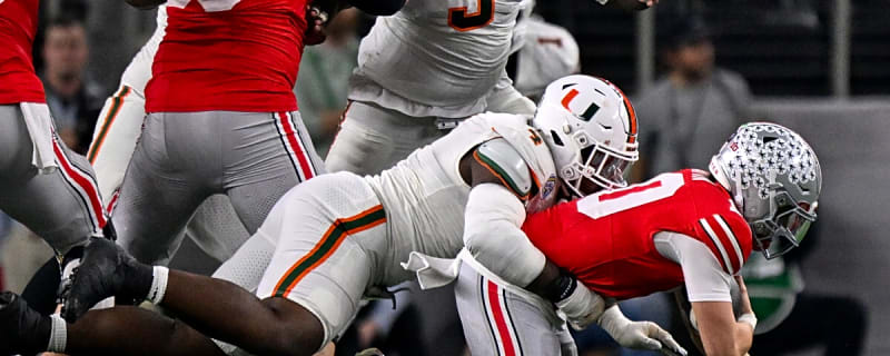 Draft analyst blows off common complaint with Miami star Rueben Bain, Jr. in latest mock draft