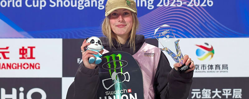Mia Brookes Wins Her First FIS Event Of the Season