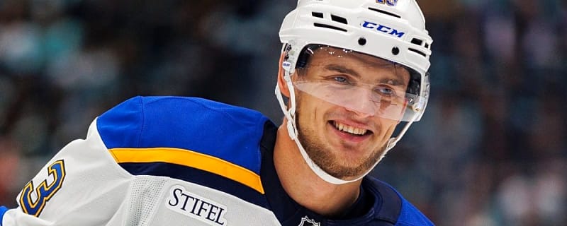 Blues’ Toropchenko burns legs in home accident, out week to week