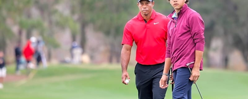 Charlie Woods Signs With Agency Different From His Father Tiger Woods