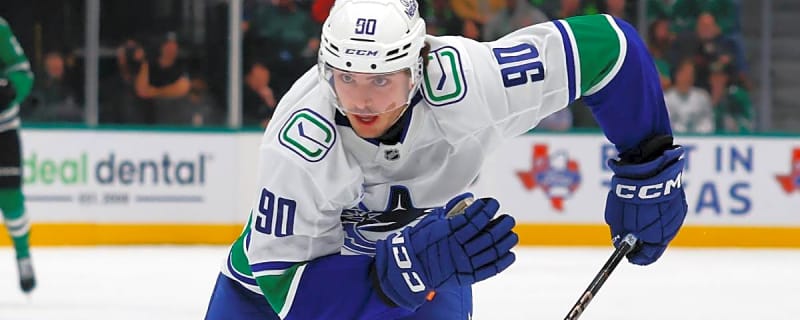 Canucks’ Victor Mancini leaves game against Oilers with undisclosed injury