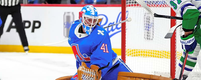 Avalanche’s Scott Wedgewood Has Been a Massive Boost to Early Success