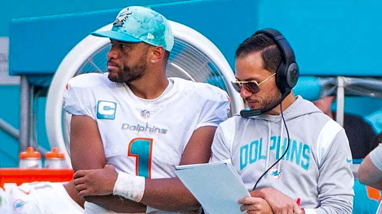 McDaniel, Tagovailoa have major disagreement after Dolphins' loss