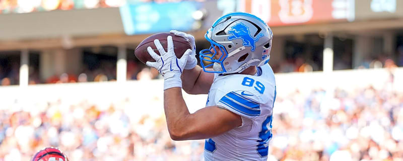 NFL Announces Punishment for Lions TE Brock Wright After Trey Hendrickson Incident