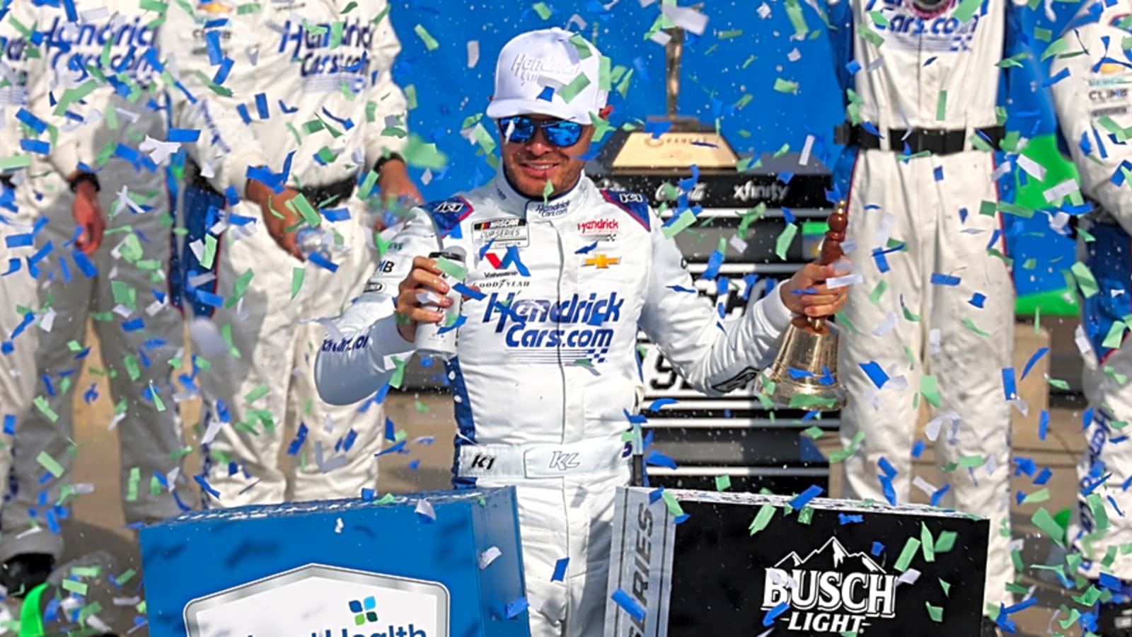 Kyle Larson wins AdventHealth 400 at Kansas
