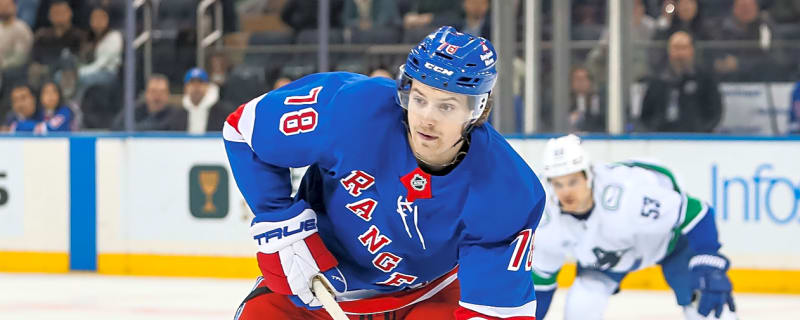 Third line remains in flux for Rangers as former promising prospect falls out of favor