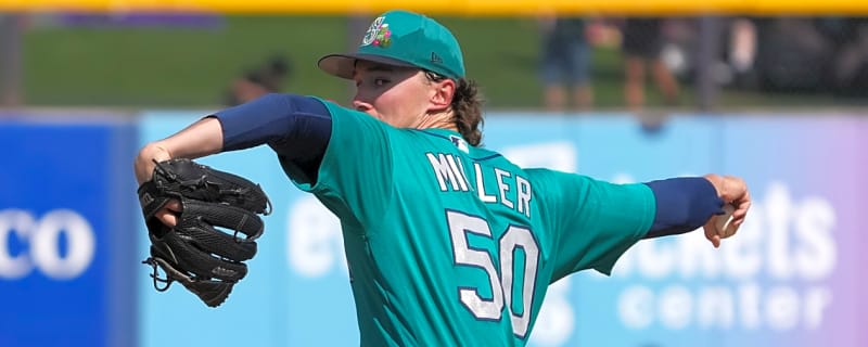 Mariners get positive injury update on starter Bryce Miller
