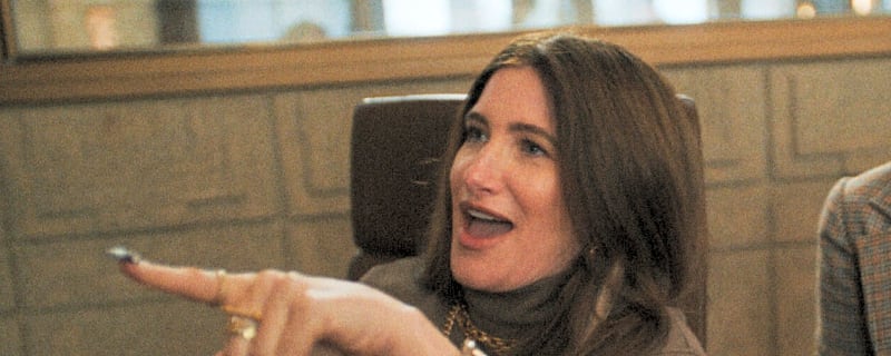 'The Studio' stars Kathryn Hahn and Catherine O'Hara react to their Emmy nominations 