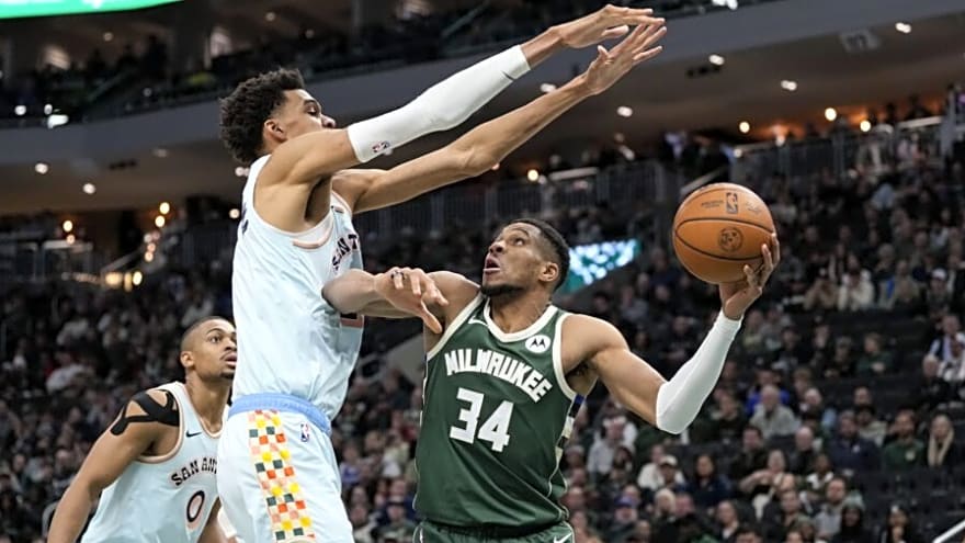 Victor Wembanyama contains Giannis Antetokounmpo and the Bucks in 117 – 90 demolition