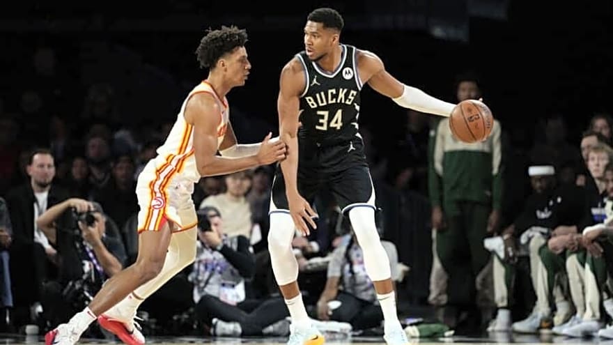 Giannis Antetokounmpo sees ‘Greatness’ in Hawks star Jalen Johnson