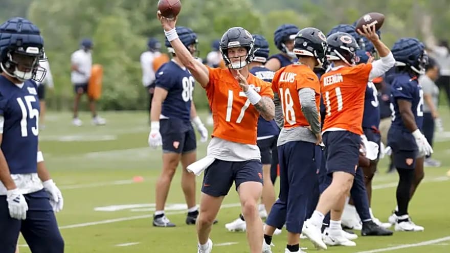 Chicago Bears Training Camp 2025: Important battle at backup quarterback