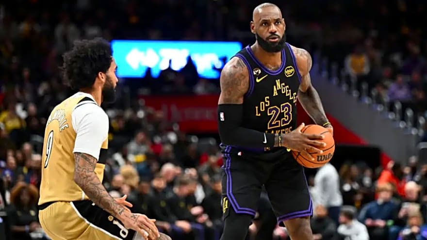 'That Was Terrible' – Los Angeles Lakers Starter Reacts to LeBron James’ Viral Alley-Oop Dunk Vs. Washington Wizards