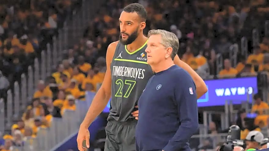 Minnesota Timberwolves Coach Makes Rudy Gobert Plea Amid Anthony Edwards’ Injury Absence