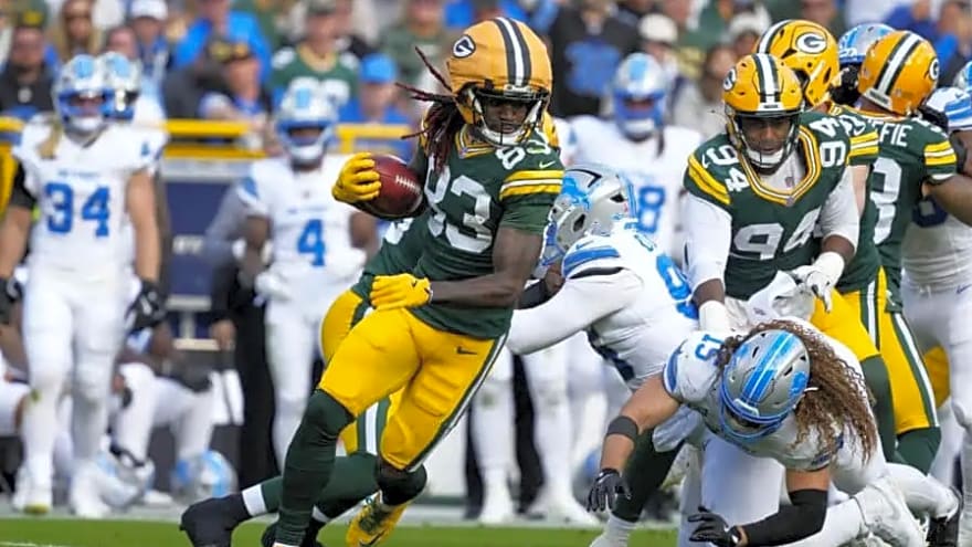 Two Packers receivers trending in right direction ahead of Monday matchup with Eagles