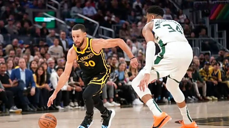 'It’s the perfect timing': Kendrick Perkins calls for Stephen Curry to recruit Bucks superstar Giannis Antetokounmpo