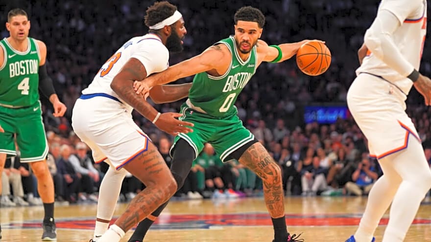 Boston Celtics’ Jayson Tatum is Relieved to Leave Madison Square Garden 'On 2 Feet' Despite Loss