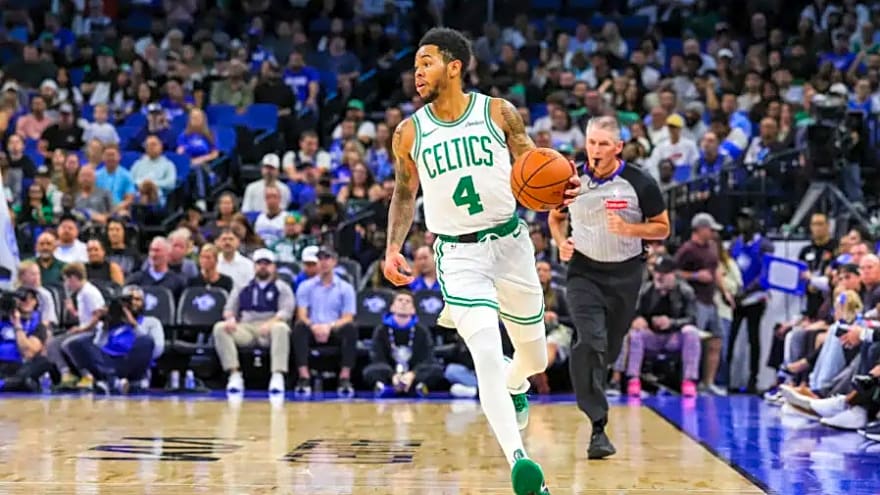 'I Hope He Gets Everything He Deserves' – Boston Celtics’ Jaylen Brown Pays Tribute to Anfernee Simons After Nikola Vucevic Trade