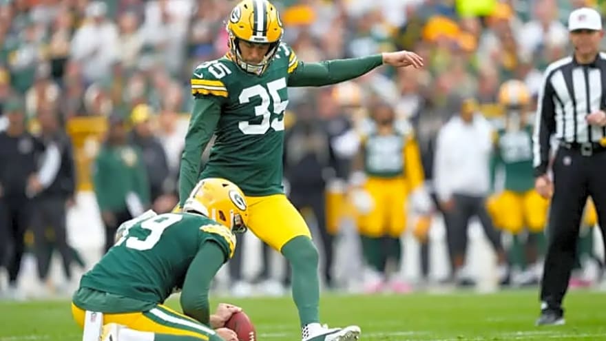 Kicker Lucas Havrisik is giving Packers no reason to rush back injured McManus