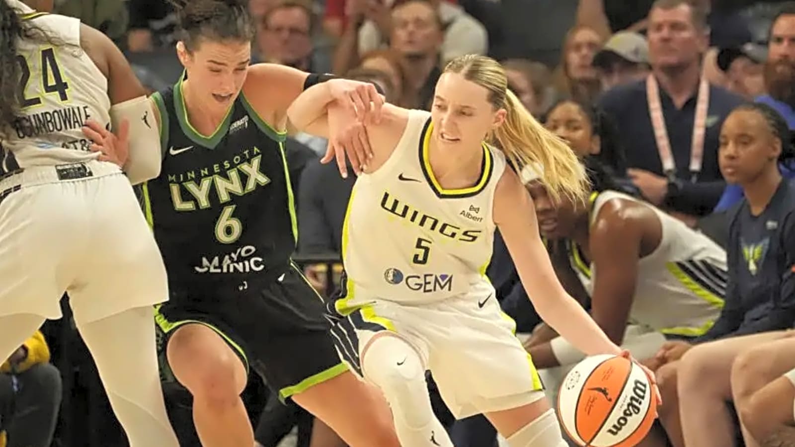 'Being Where Our Feet Are': Paige Bueckers Talks Emotional Minnesota WNBA Homecoming