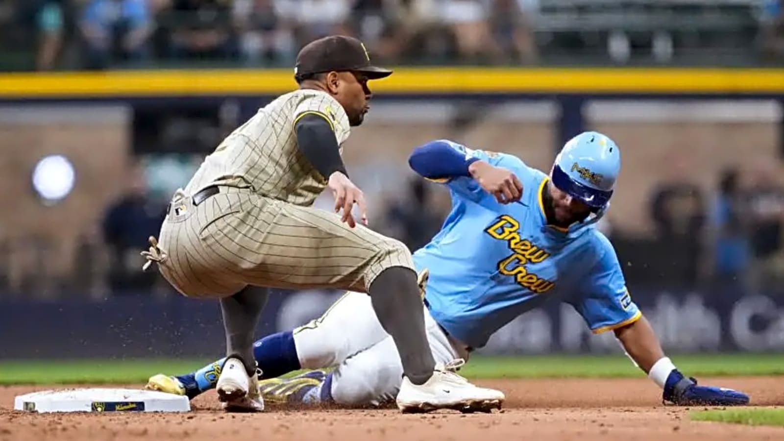 Brewers’ Jackson Chourio surpasses Mike Trout as youngest ever to achieve symmetrical feat
