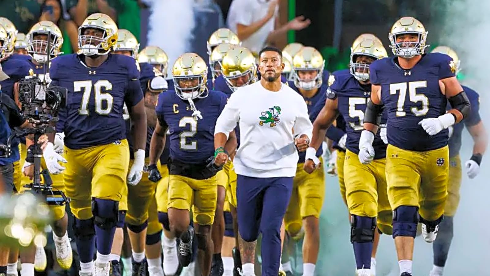Notre Dame coach Marcus Freeman may tweak coaching amid 0-2 start