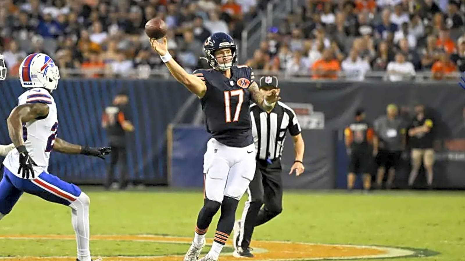 Key Chicago Bears offensive battle all but over after Buffalo Bills preseason drubbing