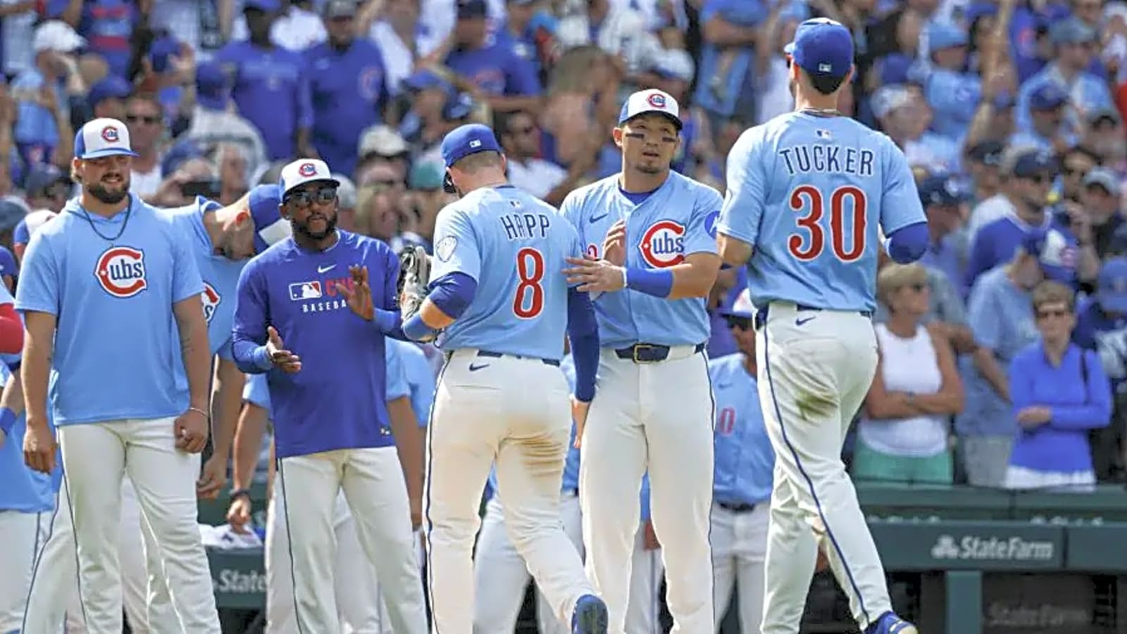 Chicago Cubs make a surprising change to their lineup before game one with the Royals
