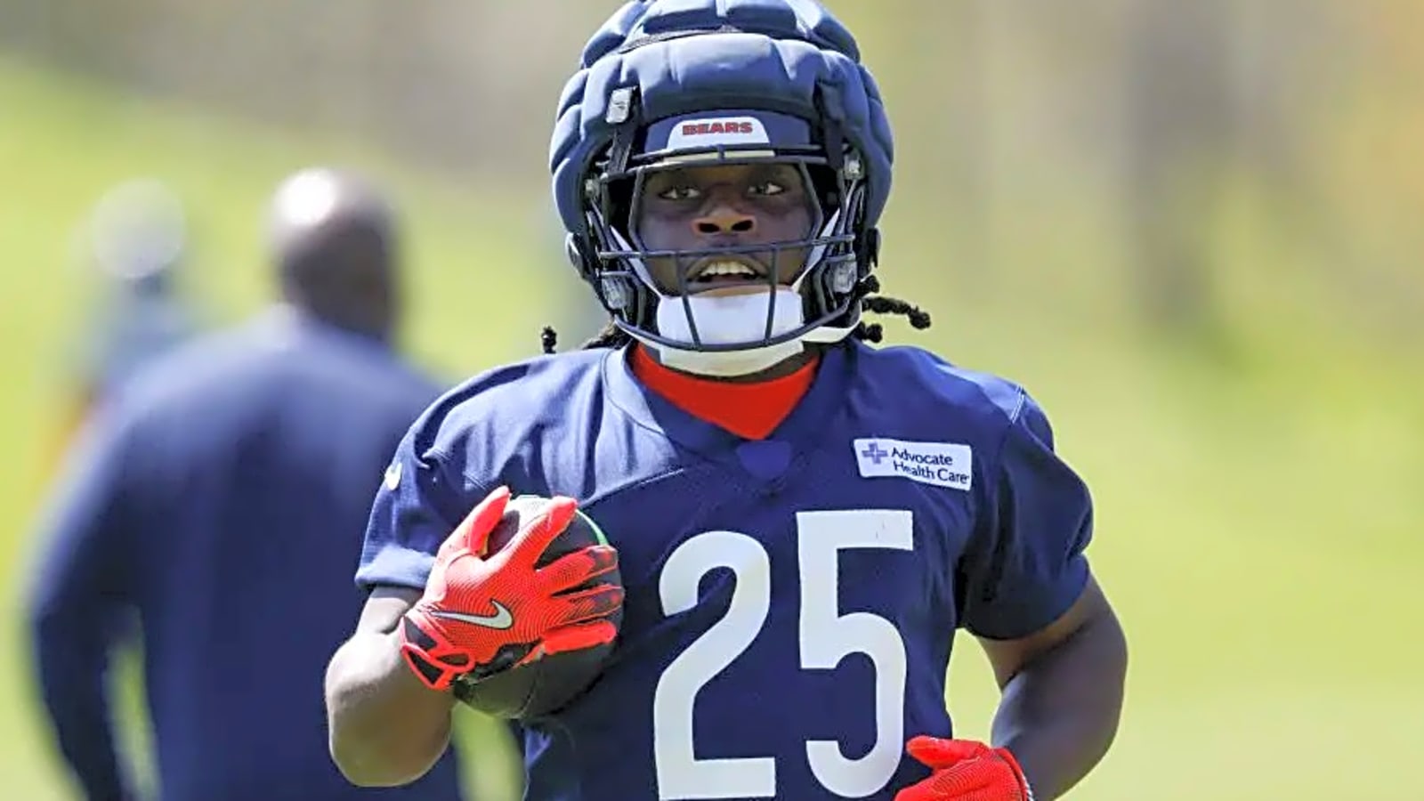 Chicago Bears running back hopeful reveals biggest training camp goals