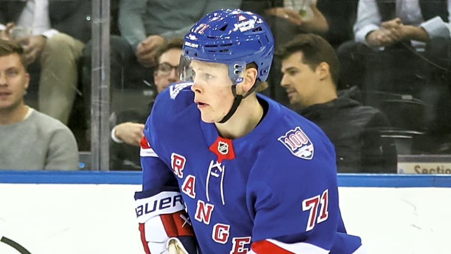 Rangers take next step with forward who missed six games as healthy scratch