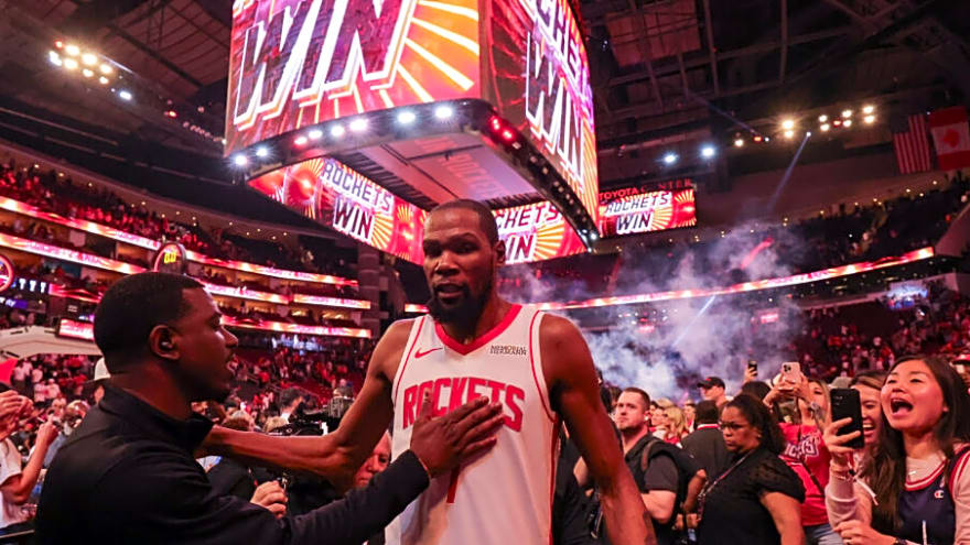 Kevin Durant Reacts to Stephen Curry’s Return as Rockets Snatch 6th Straight in Thriller