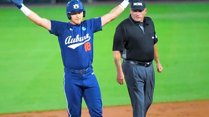 2025 MLB Mock Draft Has Auburn Star Slated to Go in Top 5