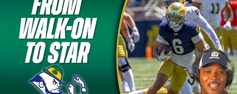 Quincy Faison shares the inside story of how both his sons, Jordan and Dylan, ended up at Notre Dame as dual-sport athletes