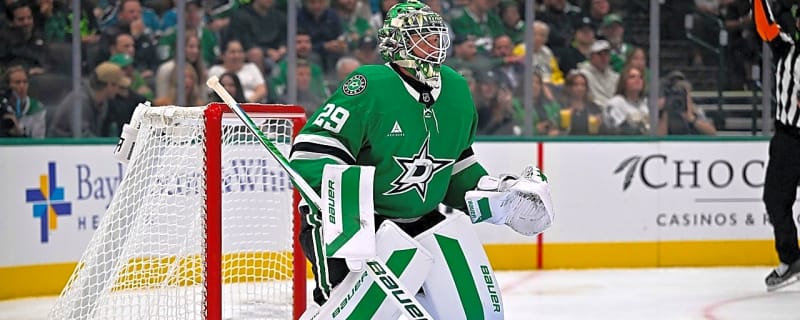 Stars Break Out For 5 Goals As Jake Oettinger Blanks Sharks