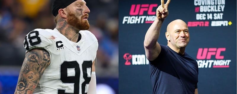 Maxx Crosby Keeps Door Open to UFC After Dana White’s Offer