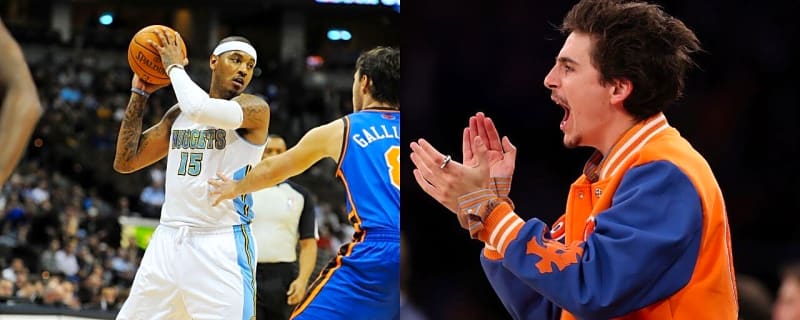 'I Snuck Down': Timothee Chalamet Recalls Witnessing Carmelo Anthony’s Infamous Knicks-Nuggets Brawl in Person