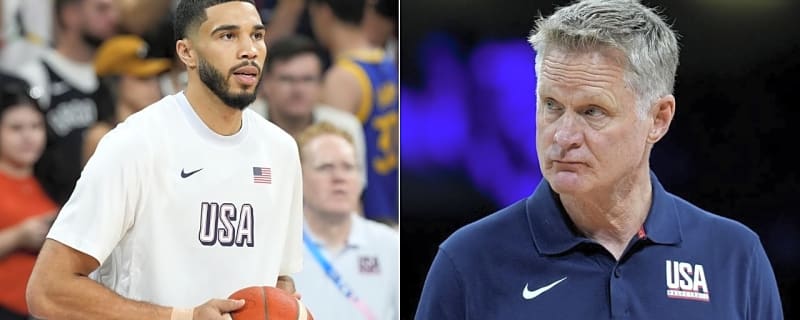 Jayson Tatum Couldn’t Process Why Steve Kerr Gave Him Limited Minutes In 2024 Olympics