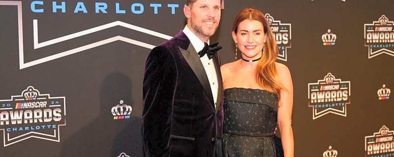 Denny Hamlin’s Fiancée Jordan Fish Once Said Giving Birth to Son Jameson ‘Felt Like a Movie’