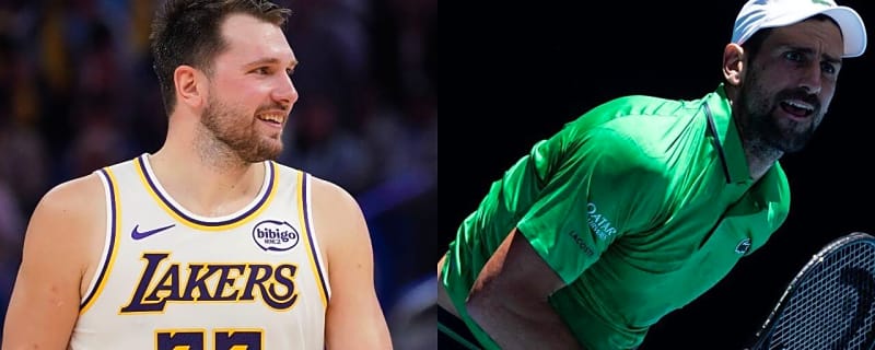 Luka Doncic in Disbelief Over Novak Djokovic Watching Him Play, Declares Him the 'GOAT'