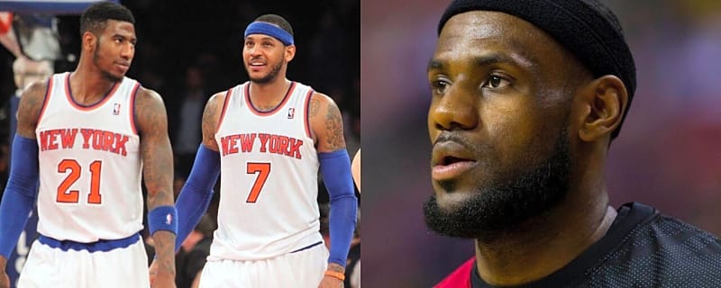 Iman Shumpert Admits He Was 'Forced to Hate' LeBron James Because of Carmelo Anthony