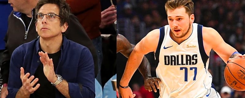 Ben Stiller Had Red Hot Chili Peppers Star on the Floor With His Luka Doncic News