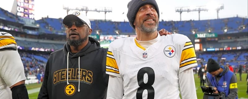 Are the Steelers and Aaron Rodgers Planning a Tush Push Fake for the Playoffs?