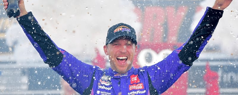 'If I Wrecked, I Wrecked': Denny Hamlin’s Defining Pass On Kyle Larson Brings the Elation of His 60th NASCAR Win
