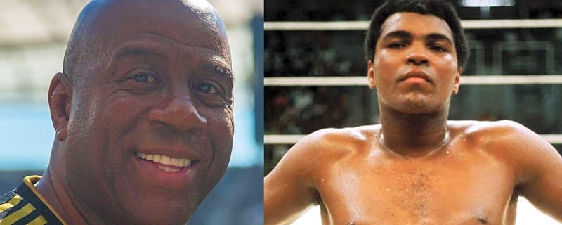 Anti-Drug Campaign Reminds Magic Johnson of His Admiration for Muhammad Ali