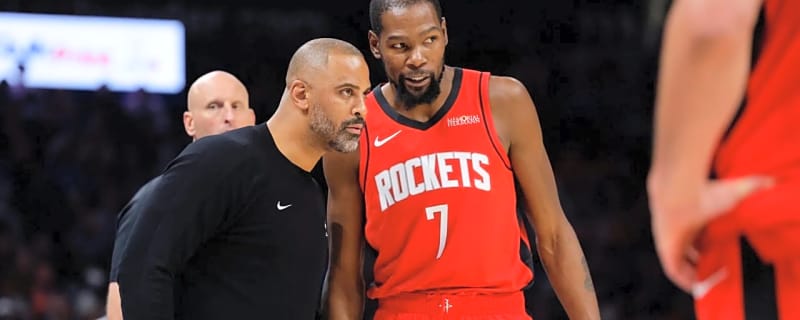 Ime Udoka And Kevin Durant Blame Rockets’ Lack Of Communication In Surprising Loss To Warriors