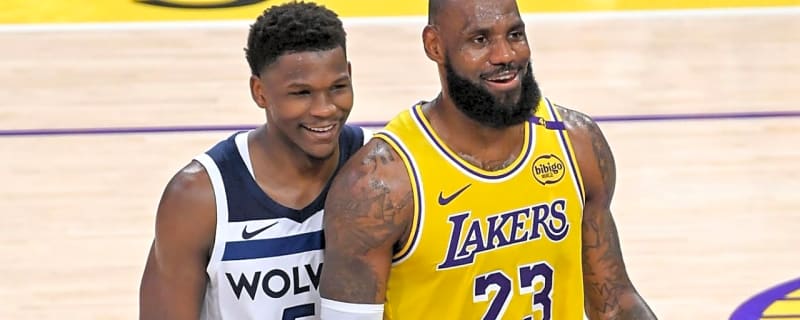 LeBron James Takes A Shot At Adidas In Response To Anthony Edwards’ Roast