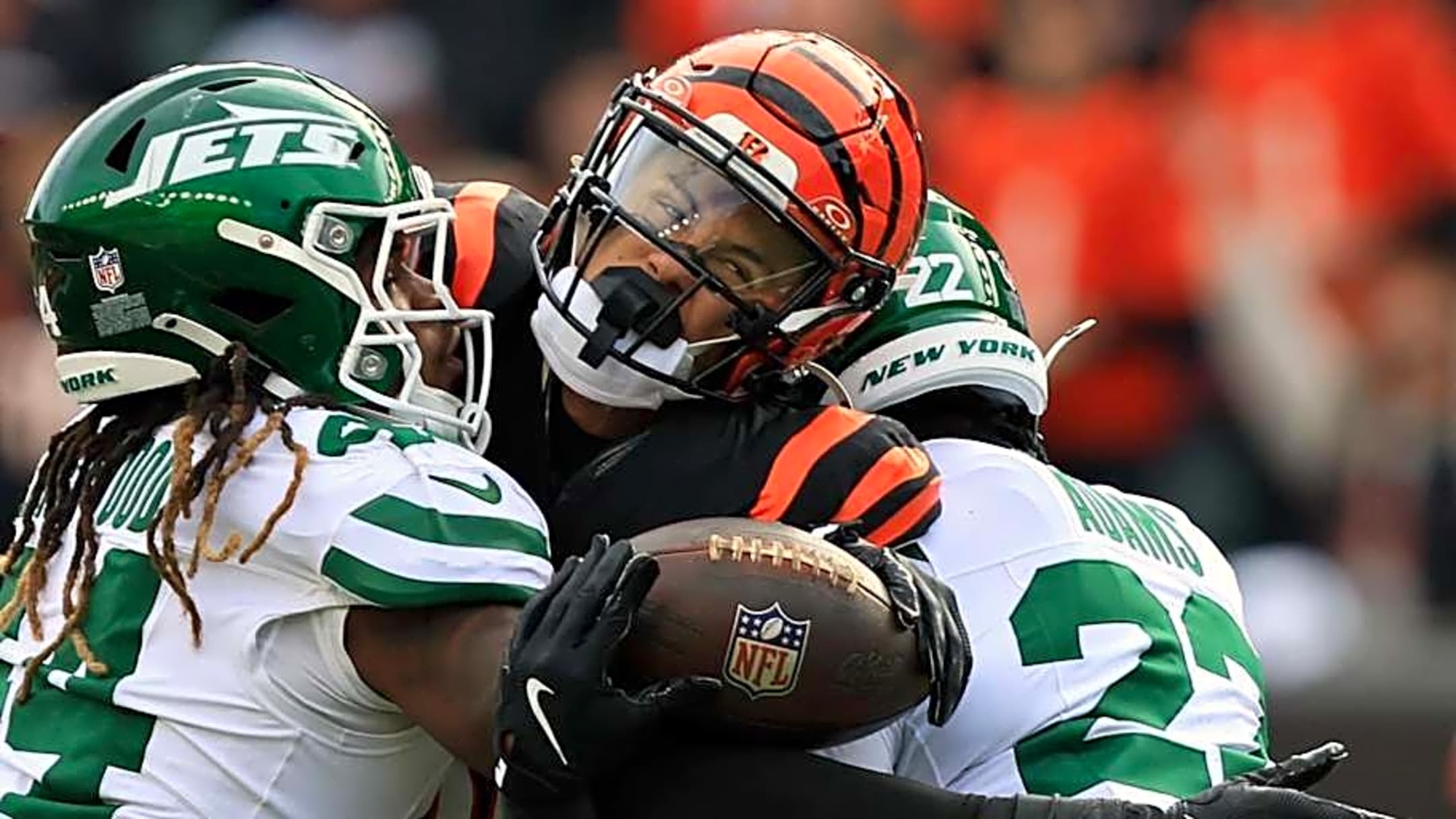 Image for Zac Taylor Shares Thoughts on Andrei Iosivas' Struggles After Bengals Loss to Jets