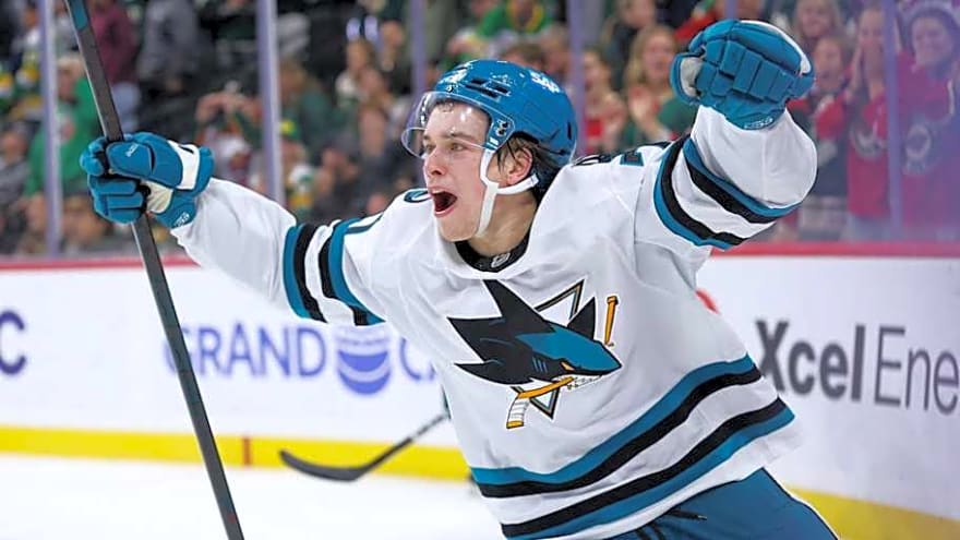 Sharks Phenom Leads NHL Stars of The Week