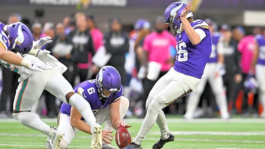 Will Reichard Powers Undefeated Vikings  to 15-10 Win Over Dolphins (and What Mattered Most in Week 4)